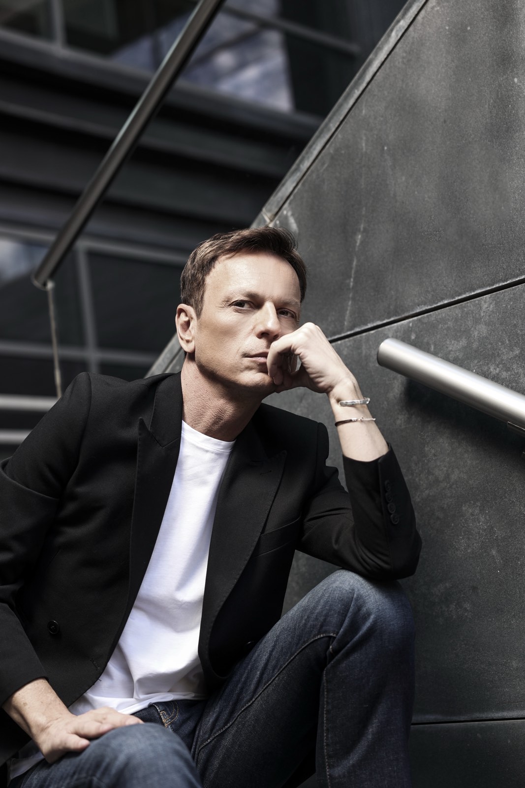 Portrait of Vassilis Siafaricas, Greek entrepreneur and architect